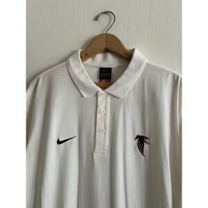 Vintage Men’s Nike Atlanta Falcons Short Sleeve Golf Polo Size XL NFL Football